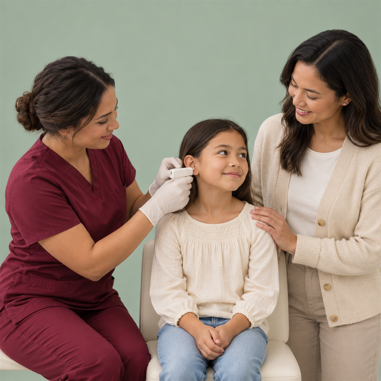 Ear piercing care at Pionierspark Pharmacy
